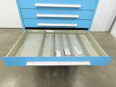 Nu-Era Modular Tool Storage Cabinet 9 Drawer 45x28x61" Stanley Vidmar Lista