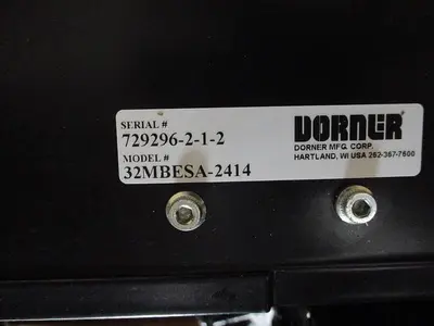 DORNER HEAVY DUTY BOTTOM MOUNT GEARMOTOR WITH DRIVE