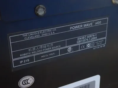 USED LINCOLN ELECTRIC POWERWAVE I400