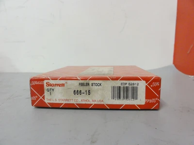 NEW STARRETT 666-15