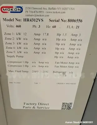USED SCOTT TURBON TMS4B-20-10HP