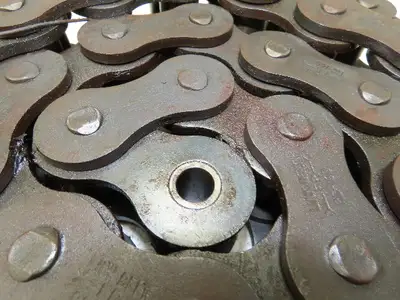 Link Belt RC160 #160 Roller Chain Riveted 9.25 Feet Length