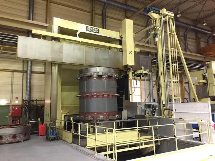 Used SCHIESS 40 DZ 12-400/500-500/180 Vertical Boring Mills (incld VTL) Georgia US | Shub Machinery #237993