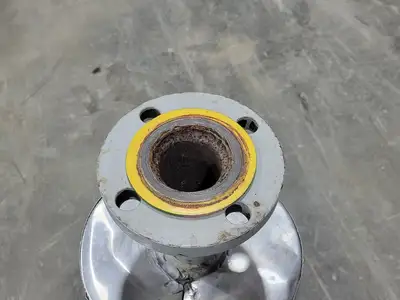 Water Baffle Test Tube w/ Temperature Gauge