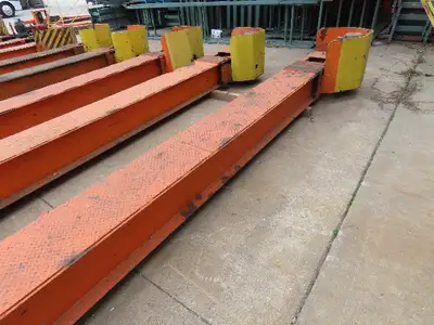 Cleveland Tramrail Motorized Gantry Crane End Truck Drive Floor Track -Bad Motor