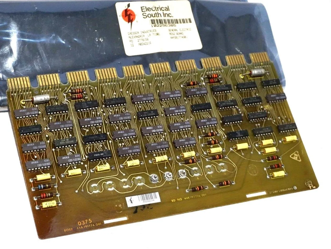GENERAL ELECTRIC 44A391774-G01 CIRCUIT BOARD ROS2, 44A391774G01 REPAIRED