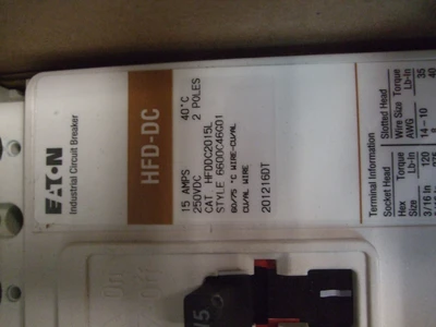 NEW EATON HFDDC2015L