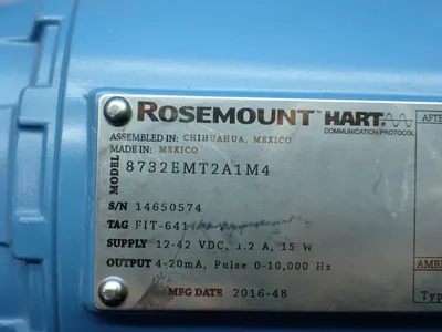 Used ROSEMOUNT 8732EMT2A1M4 Air Velocity and Flow Ohio US | HGR 24 #755381