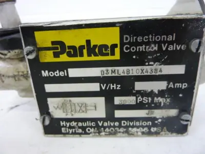 USED PARKER D3ML4B10X4384