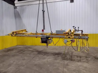 3 TON X 17’ F&G / LOAD LIFTER UNDER-SLUNG POWERED CRANE: STOCK #22971