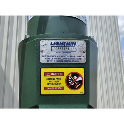Used 90 Gallon Stainless Steel Vertical Mix Tank