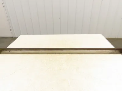 Press Brake Die 51" Long 90° V 5/16" W 1/8" D 1-3/4" H 1/2" Tang