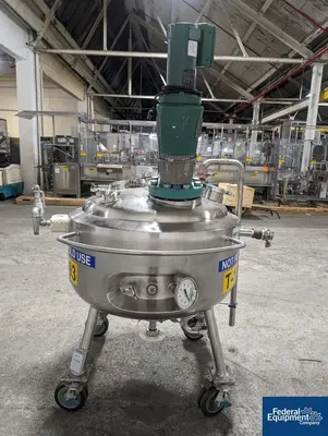 USED Precision 150 Liter Precision Stainless Reactor, 316L, 45/100#