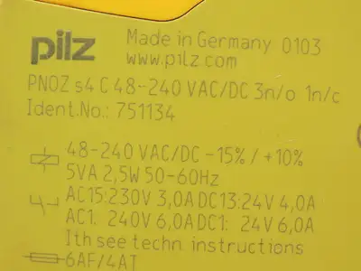 Used PILZ _UNKNOWN_ Relays & Switches Indiana US | Arrow Industrial #1408352