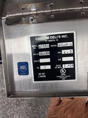 Used _UNKNOWN_ DILW4 Countertop Display Warmers Michigan US | Grocery Equipment Sales #1427584