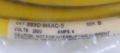 Allen Bradley 889D-M4AC-5/B QD Corset Loc5D6