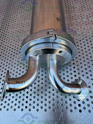 USED SARTORIUS HU12U7TX54SOS STAINLESS STEEL FILTER HOUSING 150 PSIG