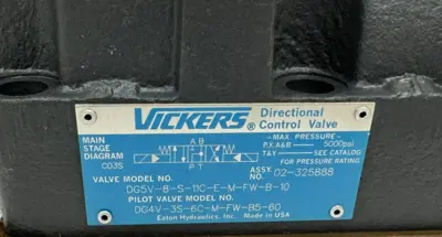 NEW VICKERS DG5V-8-S-11C-E-M-FW-B-10 VALVE 02-325888 DG4V-3S-6C-M-FW-B-10
