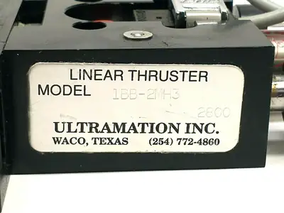 1BB-2MH3 | Ultramation Inc  Pneumatic Linear Thruster w/ Bimba M-042-D Cylinder - New – Open box