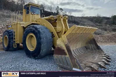 Used 1989 CATERPILLAR 992C Wheel Loaders Oklahoma US | Proxy Equipment #1381745