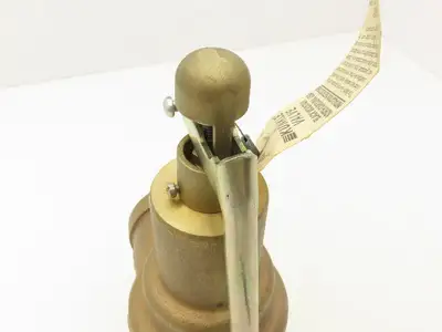 Kunkle Valve 6283HG01-KM Pressure Relief Valve Size 1-1/2" Male Set 37 PSI Brass
