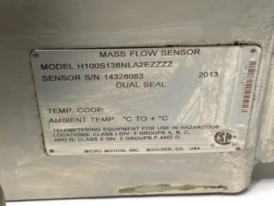 Used Emerson FMTSPA322EZZZ, H100S138NLA2EZZZZ Sensors Michigan US | Maverick Industrial Sales #1463988