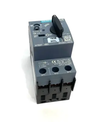 USED SIEMENS SIRIUS MOTOR PROTECTION CIRCUIT BREAKER SIZE S00