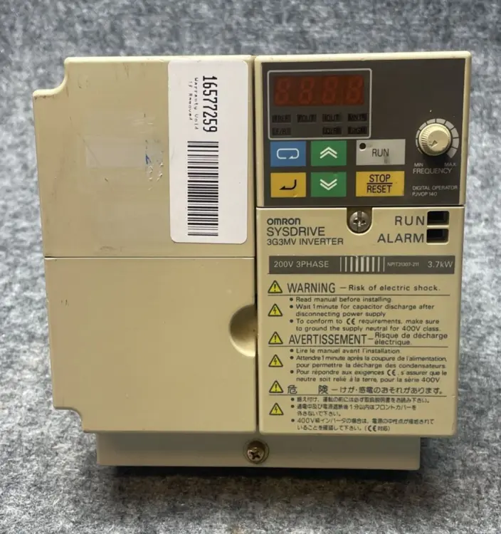 Used Omron 3G3MV-C2037 Variable Speed Drives California US | Davliegogo LLC #1705290