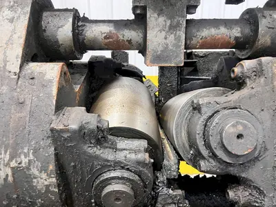 2" ROTARY 2-ROLL TUBE & BAR STRAIGHTENER: STOCK #22570