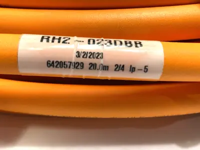 USED BOSCH REXROTH SERVO MOTOR HYBRID CABLE 20M 023DBB-NN-020,0