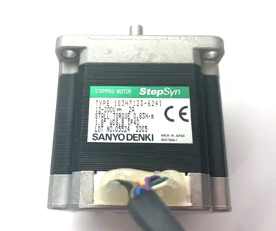 New | in-Stock Sanyo Denki Step-Syn Stepping Motor 1.8° Step 2-Phase D.C. Motors Michigan US | Maverick Industrial Sales #1395652