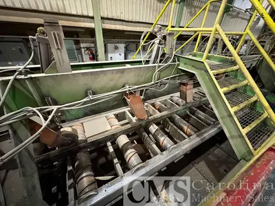 Used COMPLETE SAWMILL OPTIMIL, COMACT, COE NEWNES, USNR, MILLTECH Sawmill Circles CA | CAROLINA MACHINERY SALES #1328272