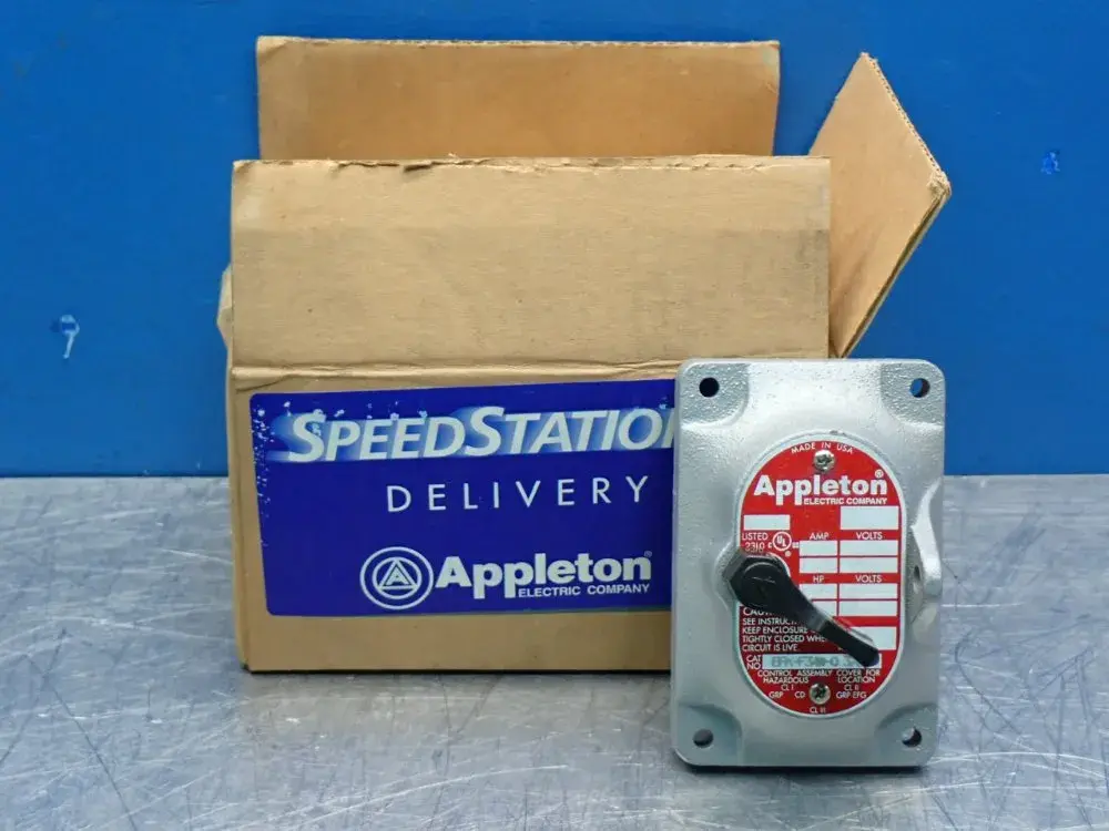 NEW APPLETON ELECTRIC COMPANY EFKF34WQ