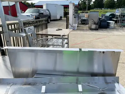 Used Falcon Restaurant Supply Used 35.75" Stainless Steel Bar Speed Rail Rack - SS260 Underbar Equipment Illinois US | Falcon Restaurant Supply #1375885