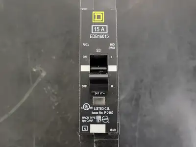 USED SQUARE D EDB16015