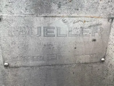 Mueller 1200 Gallon Triplex Tank
