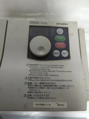 Used MITSUBISHI ELECTRIC FR-S520E-3.7K Industrial Controls Ohio US | Surplus Asset Holdings #1455591