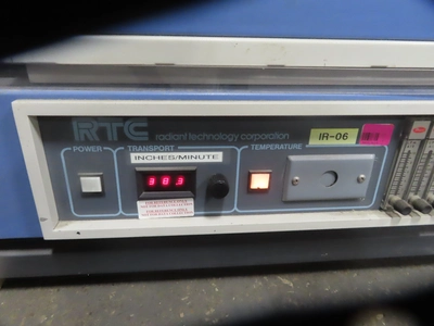 Radiant Technology RTC wire mesh belt, infared belt dryer