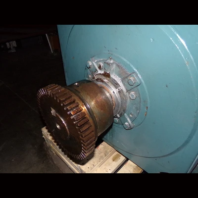 Reliance Electric 700 HP Super RPM D-C Motor with Fan