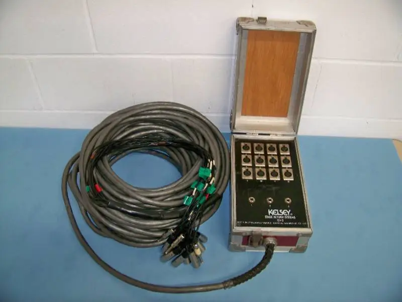 Kelsey 12+3 XLR & 1/4" Connection Box / Pro Audio Snake