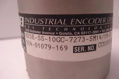 NEW BEI 924-01079-169 INDUSTRIAL ENCODER H25E-SS-10GC-7273-SM14/19S
