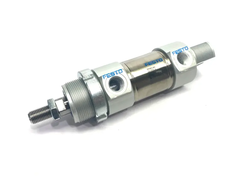 New | in-Stock FESTO ROUND BODY ISO CYLINDER DBL-ACTING Pneumatic Cylinders | Maverick Industrial Sales #1112006