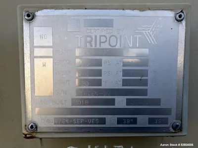 Unused Tripoint 4,000-Gallon Carbon Steel Horizontal Tank – 175 PSI, Dished Heads