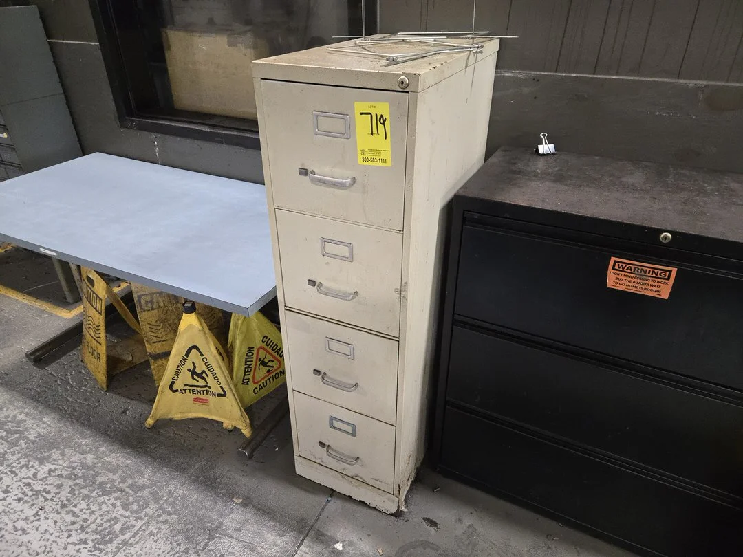4-Drawer Filing Cabinet (Contents Excluded)