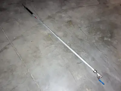 Plug Grout with 1/2" 2000WOG Stainless Steel Ball Valve