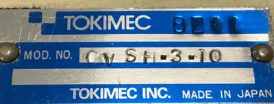 USED TOKIMEC CVSH-3-10