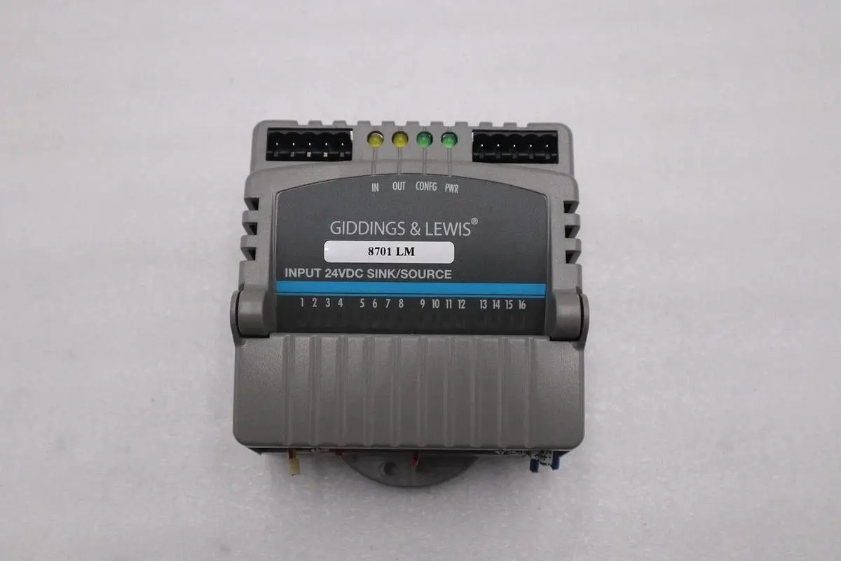 GIDDINGS & LEWIS M.1300.7372 R1 Input Module 24VDC SINK/SOURCE STOCK 623-D