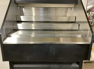 152-0241 Randell SSAC-40BSC Open Self Contained Refrigerated Display Cooler Case
