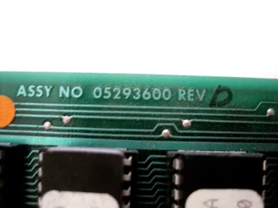 MEASUREX 05293600 MICROPROCESSOR PC BOARD REV.D