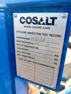 (2) NOV/Brandt HS-3400 VSD decanter centrifuge skids, 316SS.